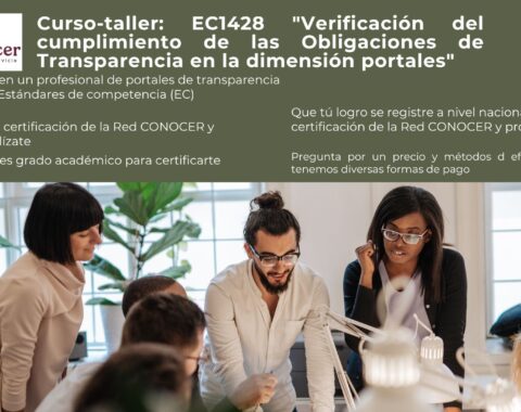 Curso-taller EC1428: “Verificación del cumplimiento de las Obligaciones de Transparencia”